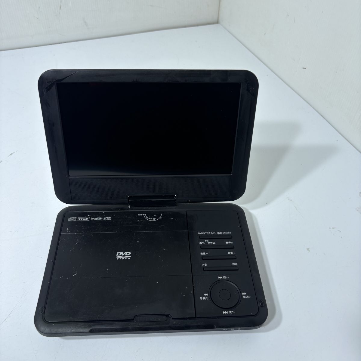 Wizz プレーヤー ポータブル WHIZ ウィズ 9型 ポータブルDVDプレーヤー Wizz DPD-SJ92 返品