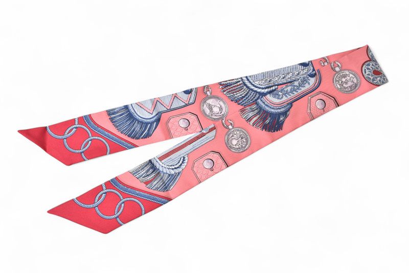 エルメス ツイリー スカーフ HERMES シルクツイル EPAULETTES