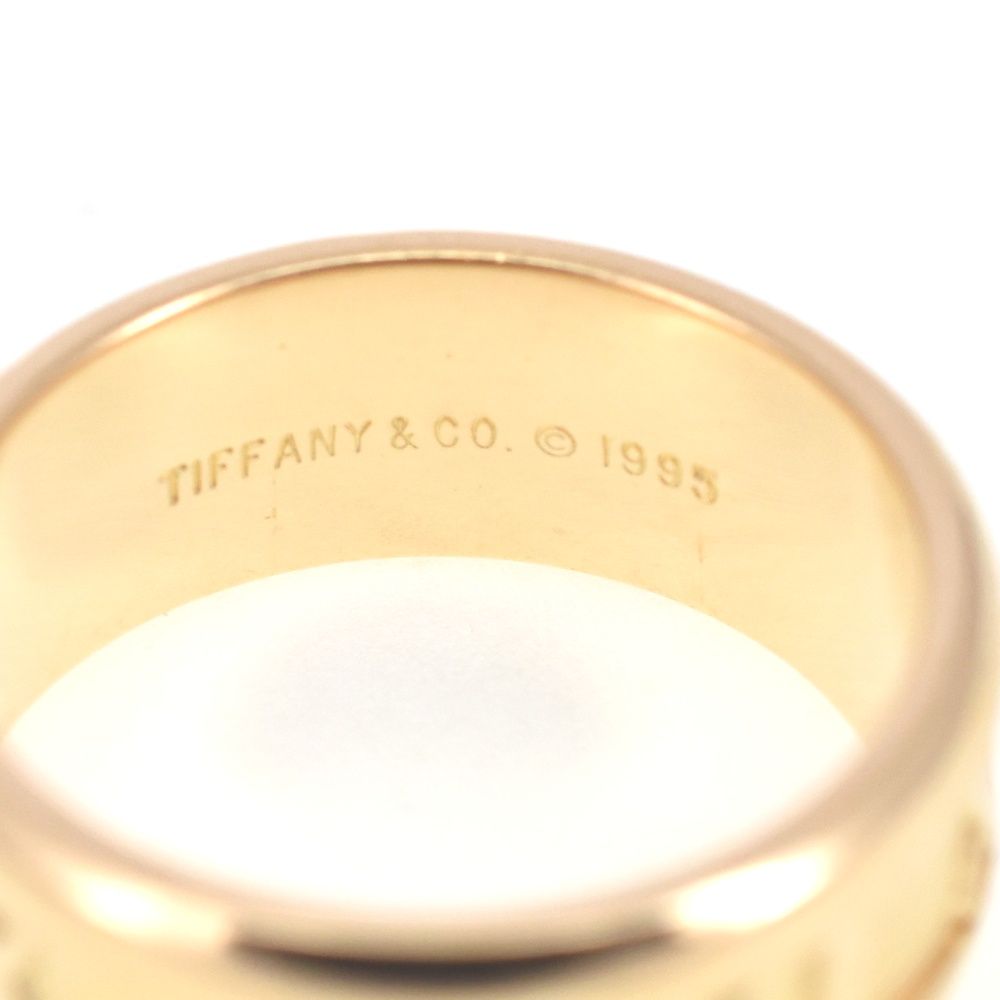 ティファニー TIFFANY-Co. アトラス リング サイズ50 JP10 K18YG レディース S 139286