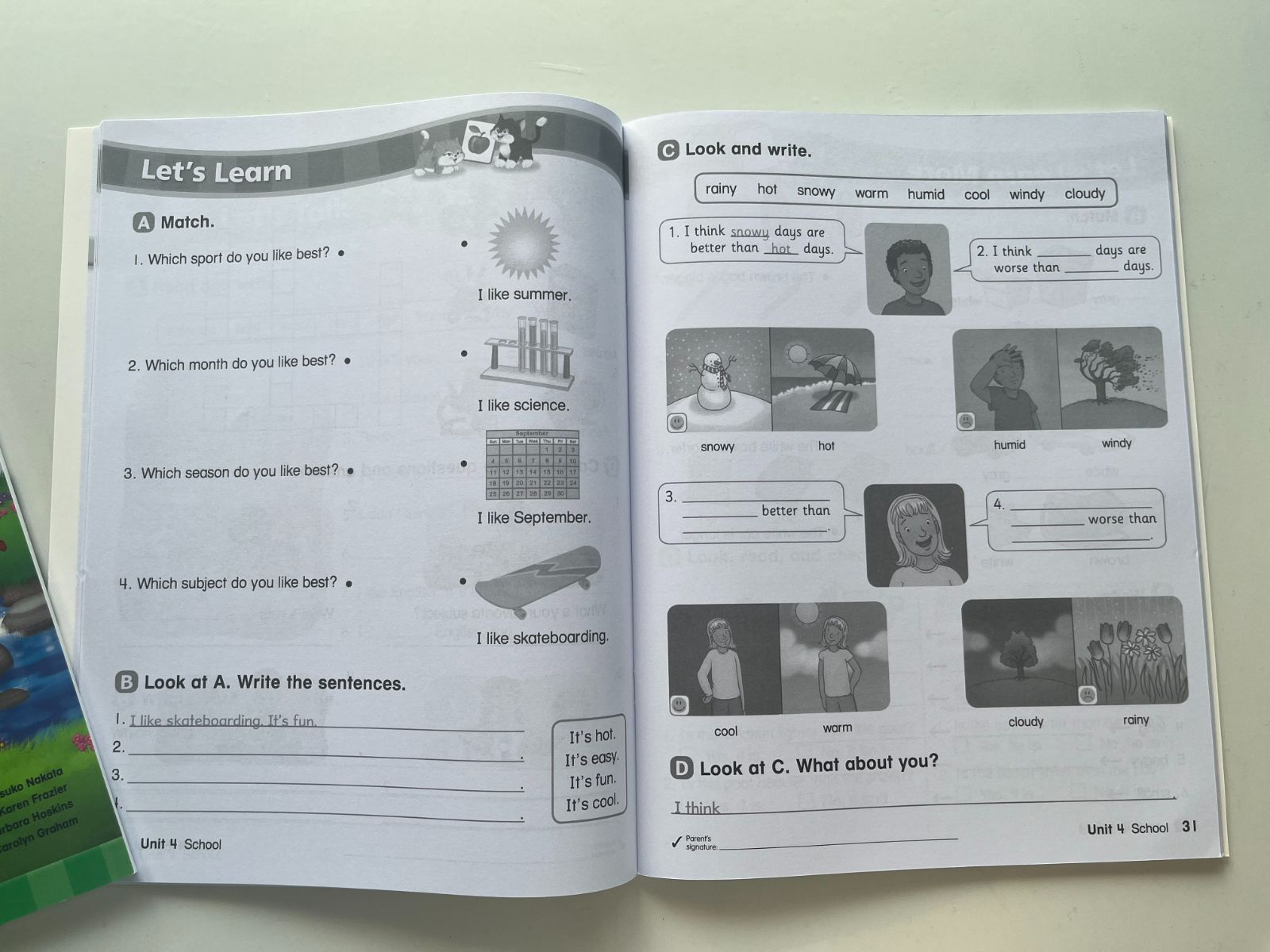 Let's Go 4 student book ＆workbook各1冊 レッツゴー絵本5th