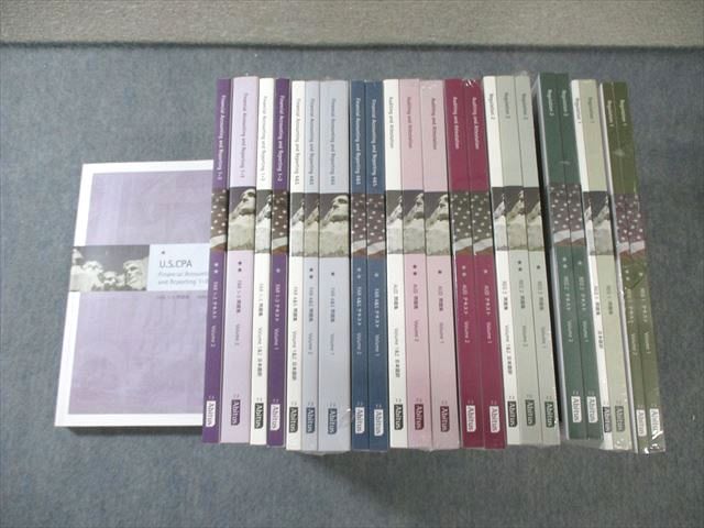 Abitus アビタス 米国公認会計士 テキスト/問題集 FAR/REGなど Ver7.3 2021年合格目標 未使用品多数 計31冊 ★ 355L4D アビタス 米国公認会計士 テキスト/問題集 FAR/REGなど Ver.7.3