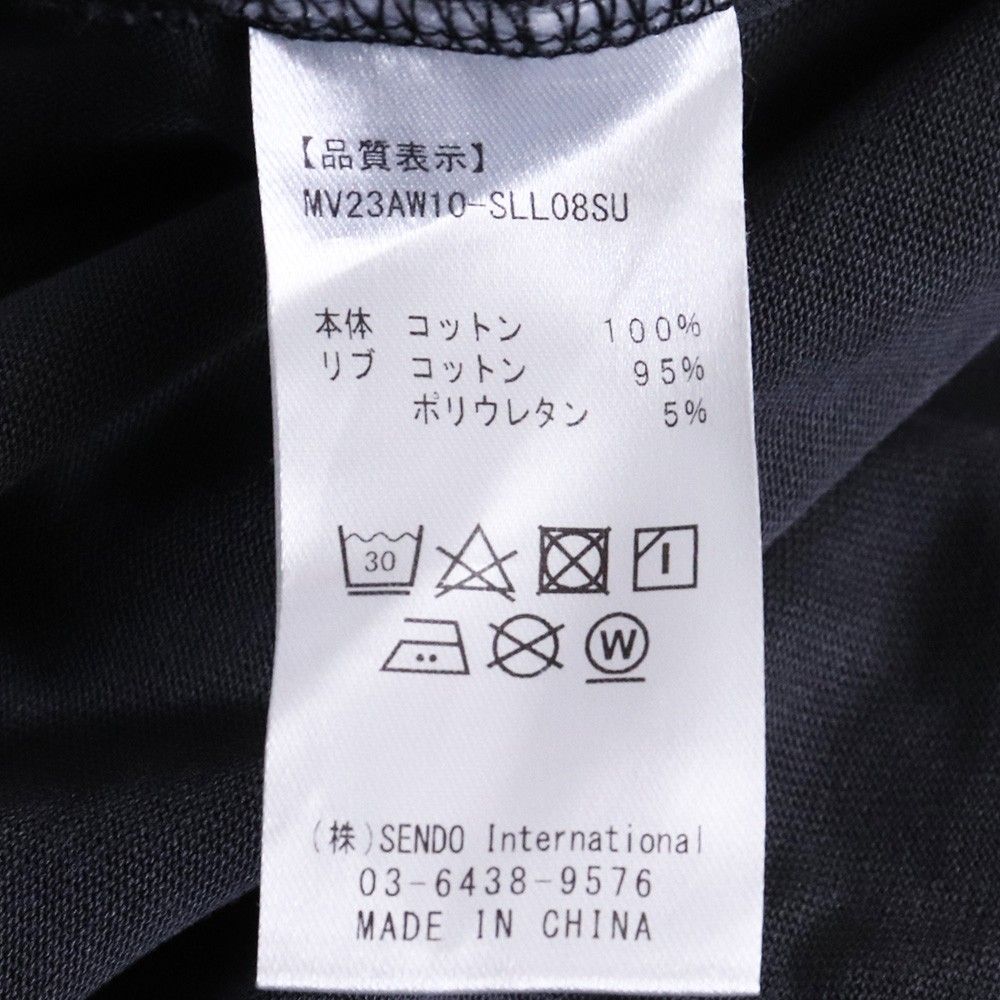 MLVINCE SEVEN STARS LAYERED L/S TEE XLサイズ ウォッシュド