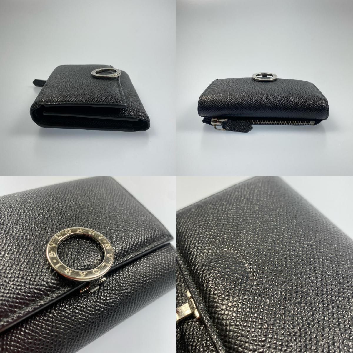 姫路東店】 中古 BVLGARI | ブルガリ 三つ折り財布 ロゴクリップ  