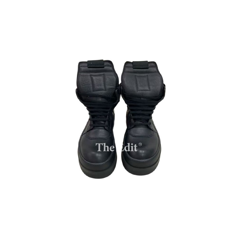 Rick Owens Geobasket Mega Bumper Sneakers Black リック Rick Owens Geobasket Mega Bumper Sneakers Black リック