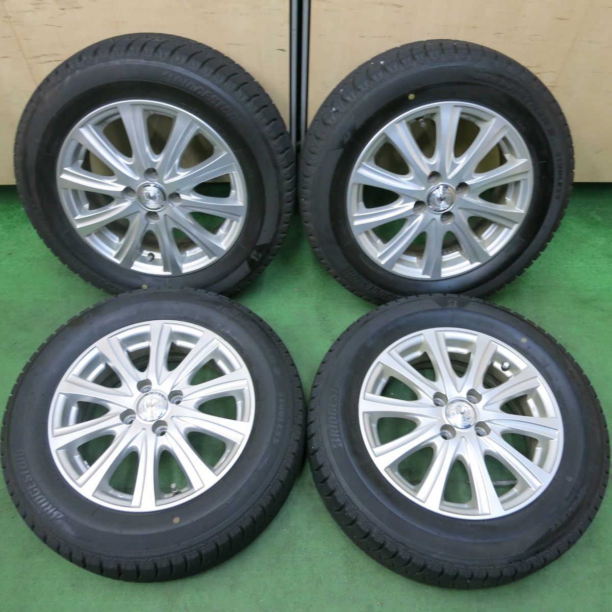 送料無料] バリ溝！21年！8.5分☆スタッドレス 185/65R15 ブリヂストン アイスパートナー2 STYTZ 15インチ  PCD100/4H☆4111905SYス - メルカリ