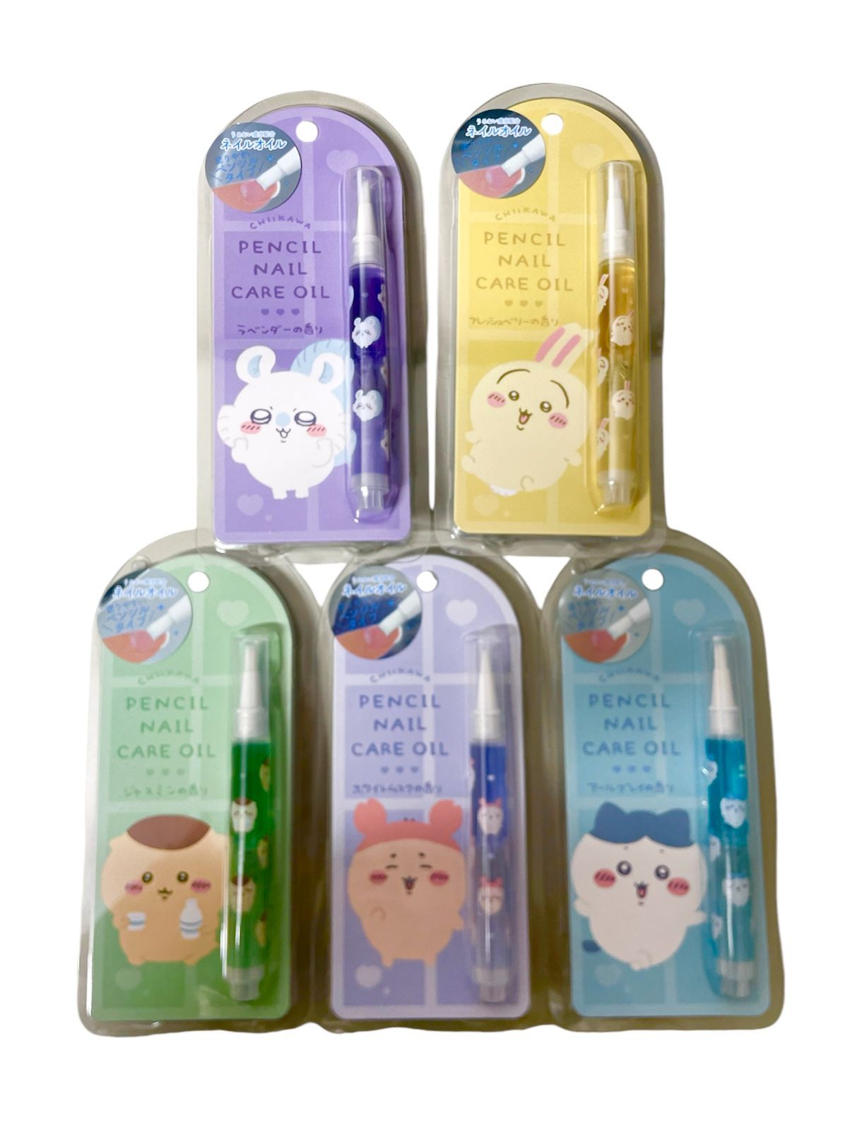 ちいかわ  ペンシルネイルケアオイル  ５種セット