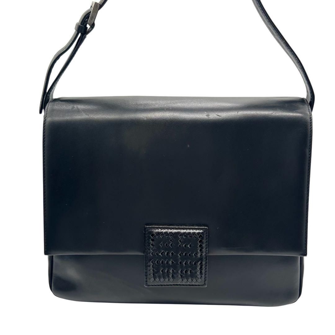 ☆美品☆ GIVENCHY ワンショルダーバッグ ブラック レザー MAROQUINERIE ワンショルダーバッグ レザー 黒（2023/02/13買取