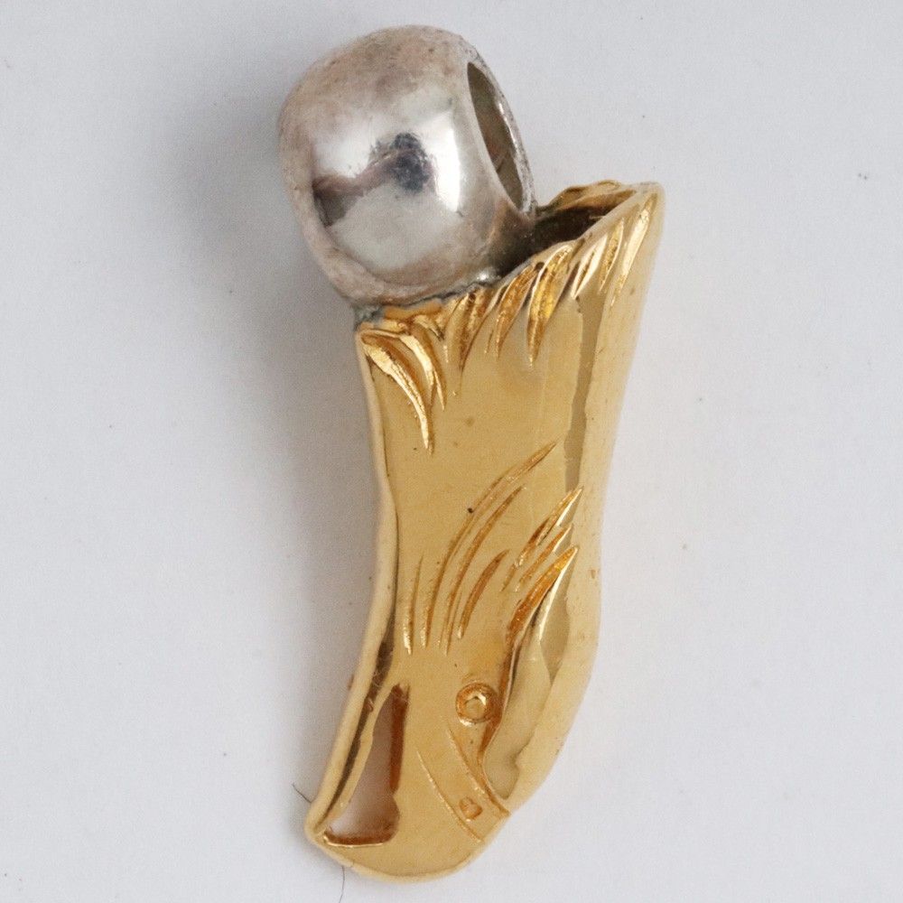 カエルです　鷲見太郎 k18イーグルフェイスビーズ Lサイズ 2個セット カエルです 鷲見太郎 k18イーグルフェイスビーズ Lサイズ 2個セット