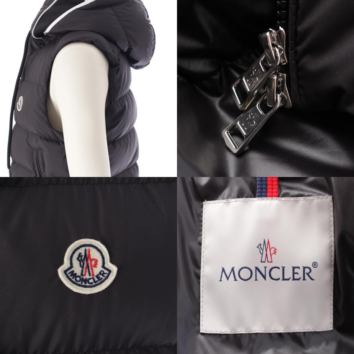 MONCLER MONTREUIL ダウンベスト ネイビー サイズ4 《美品》 ブルー
