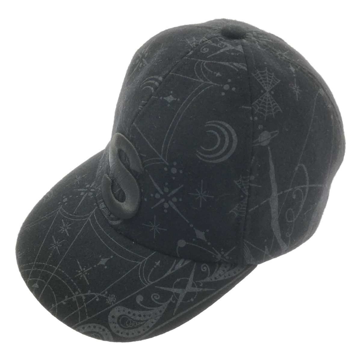 sacai | サカイ | 2020AW | × DR. WOO BANDANA CAP | ロゴ キャップ 帽子 | アジャスター調整可 | ユニセックス | 1 | ブラック | メンズ