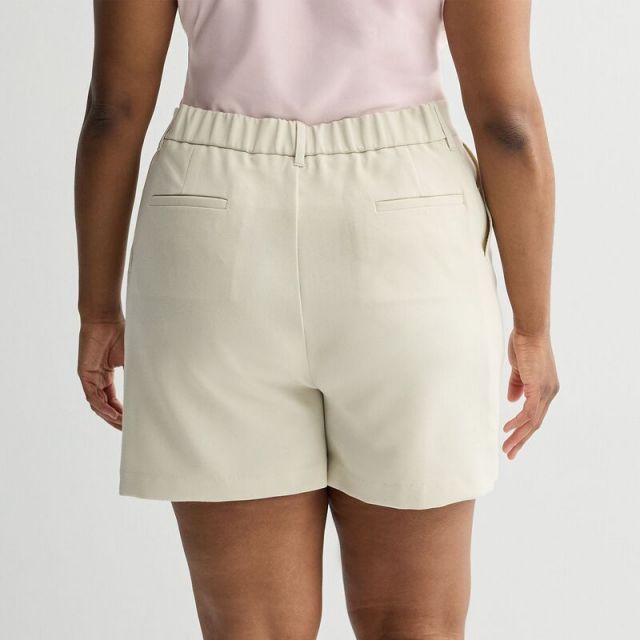 【送料無料】 エスオー レディース ハーフパンツ・ショーツ ボトムス Juniors' Plus Size SO Pleated-Front Trouser Shorts Black