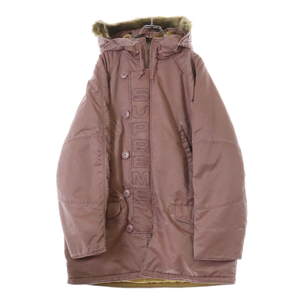 SUPREME シュプリーム 24AW Washed Flight Satin N-38 Parka ウォッシュドフライトサテンブルゾン アウター ピンク SUPREME (シュプリーム) 24AW Washed Flight Satin N-38 Parka
