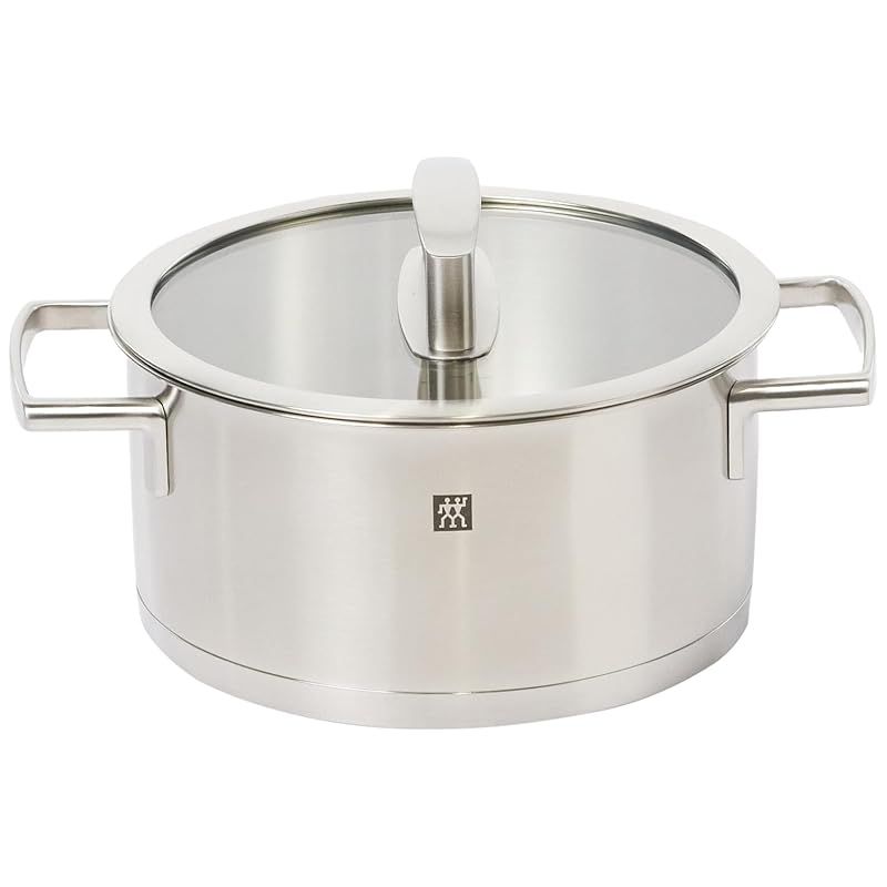 ZWILLING ツヴィリング バイタリティ シチューポット 20cm 3L ステンレス 両手 鍋 底面3層構造 IH対応 食洗器対応 日本正規販売品 66462-200