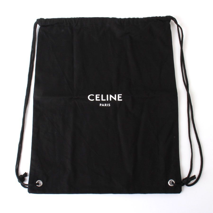 セリーヌ　　ガーメント　　リュック形 M25686 美品 CELINE セリーヌ ナップサック 巾着 保管袋