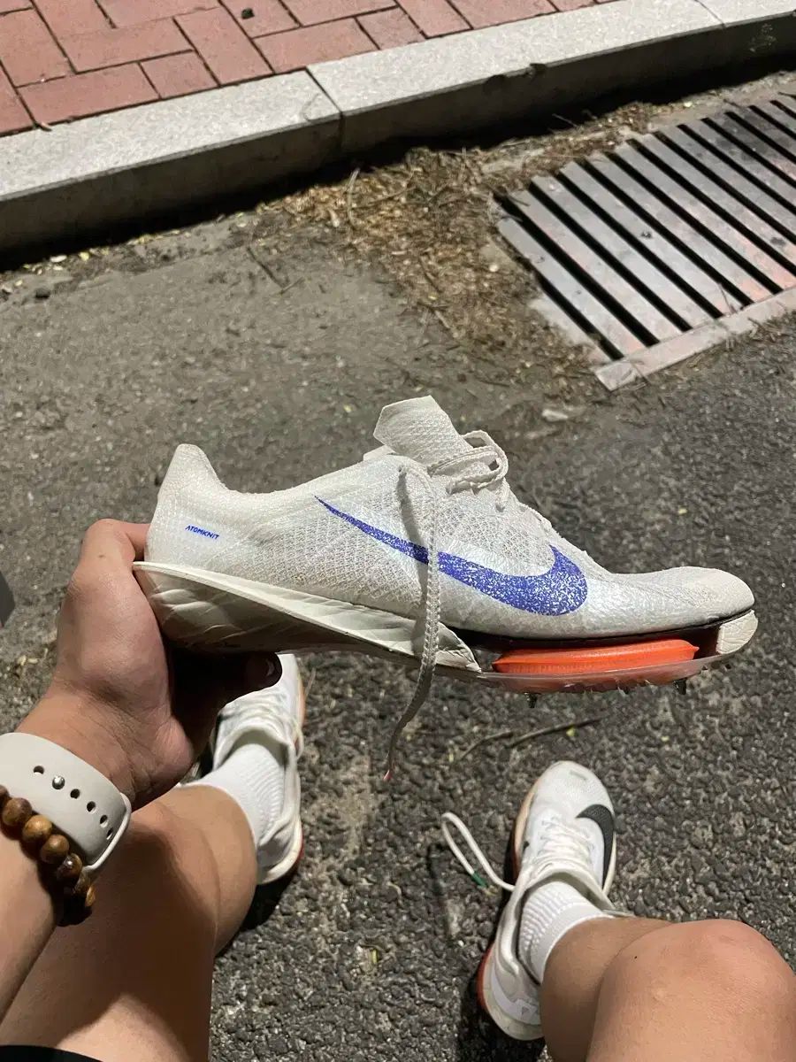 NIKE ナイキ エア ズーム 2 ヴィクトリー プロトタイプ ブルーロゴ トラック スパイク カーボン 陸上競技