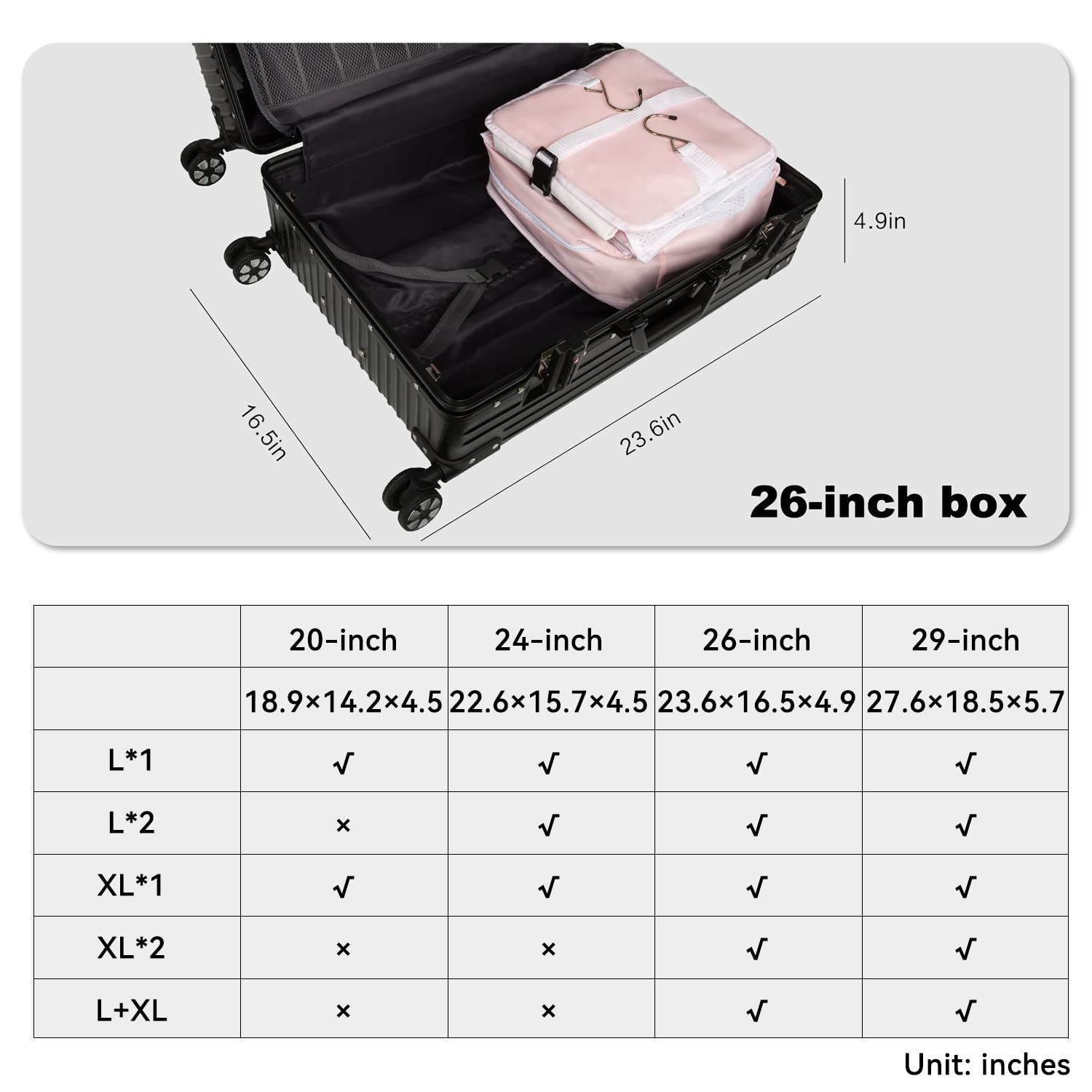 タビトラ　吊り下げ　収納ボックス　Ｌ　ピンク