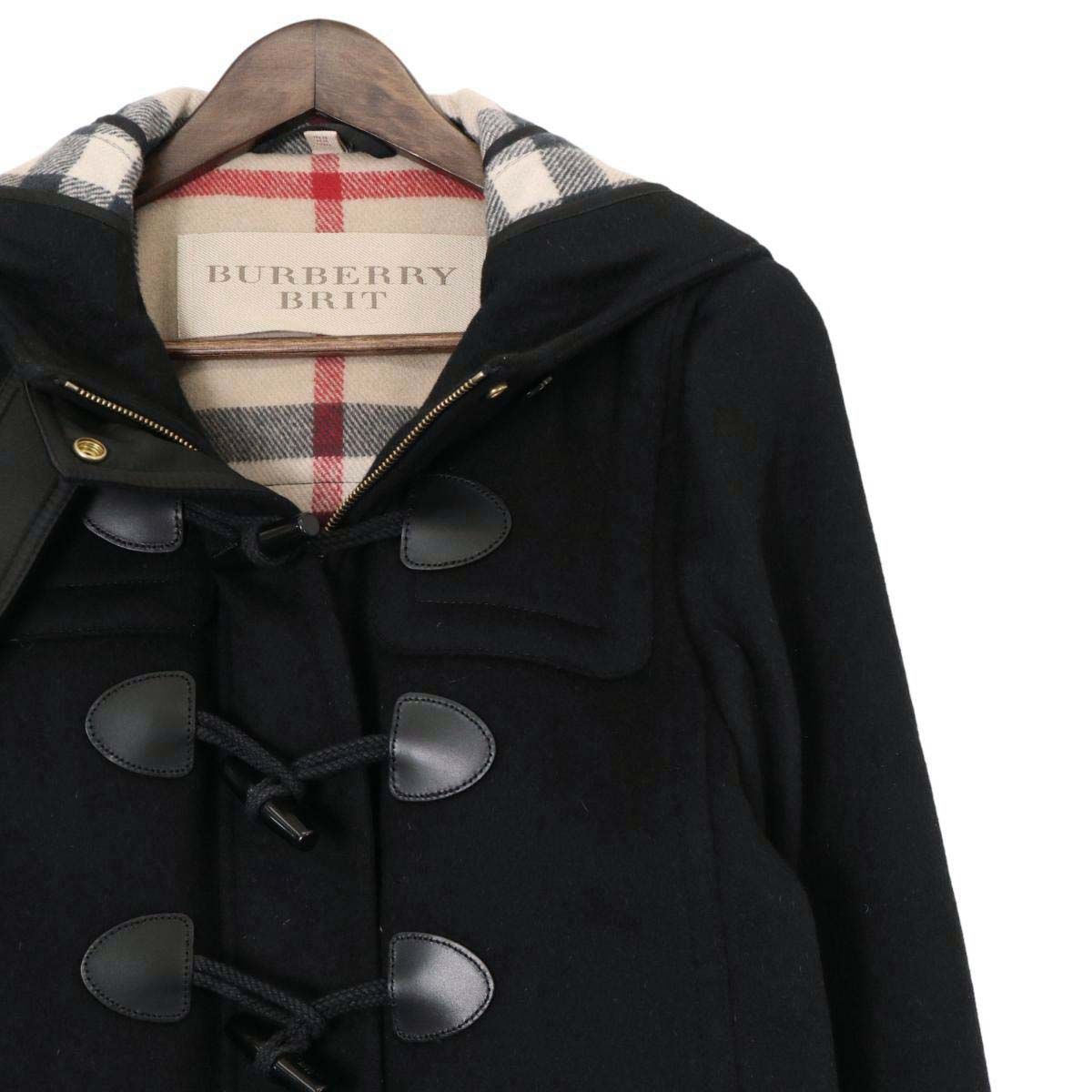 高い素材】 BURBERRY BRIT ダッフルコート - ジャケット/アウター