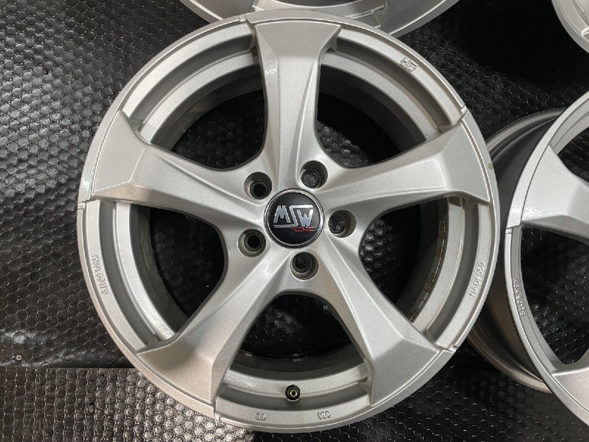 MSW 47 by O.Z Racing オズレーシング 社外ホイール 17インチ 4本 7.5J5HPCD112 35 audi A4 A4アバント等 MHG008