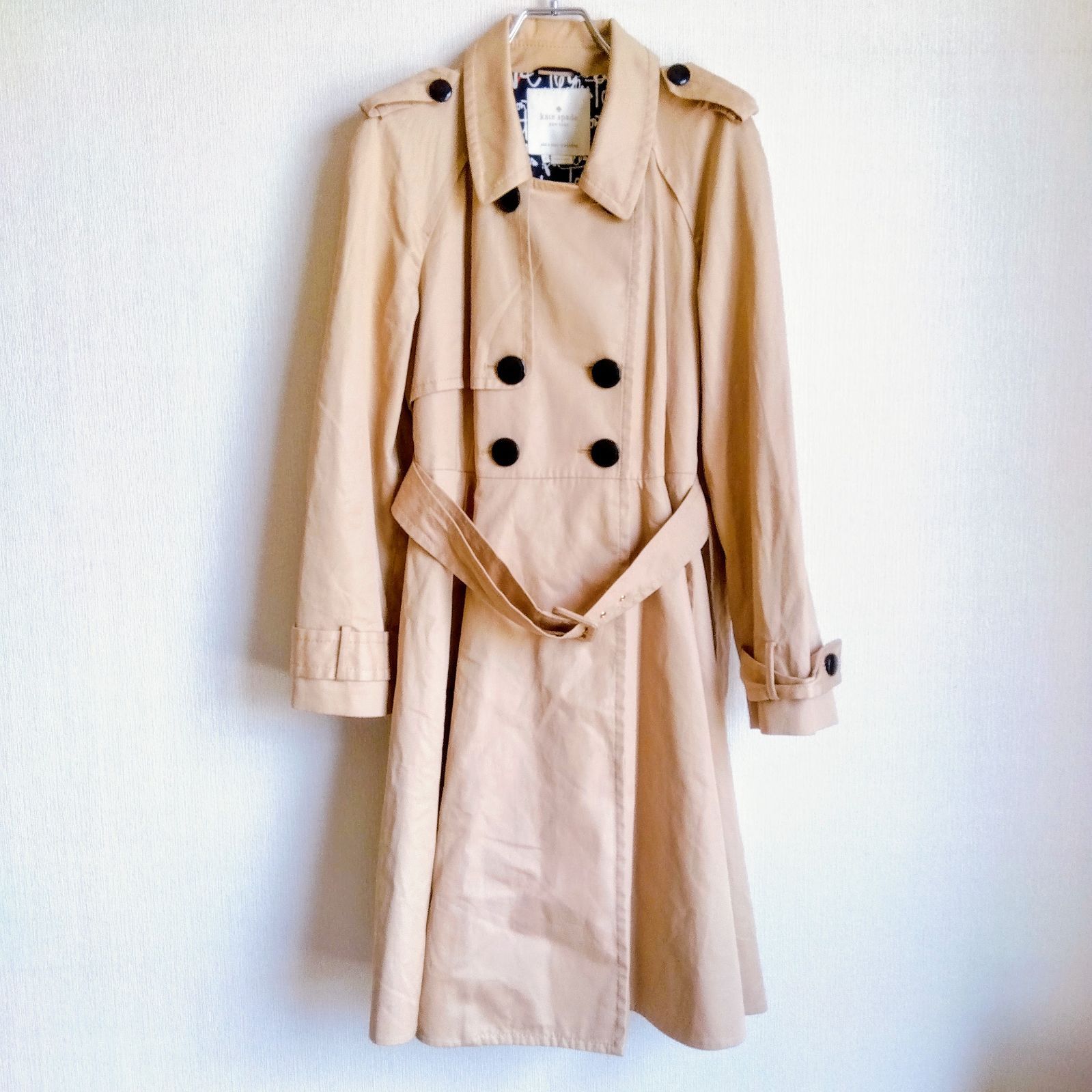 kate spade フレア トレンチコート kate spade フレア トレンチコート
