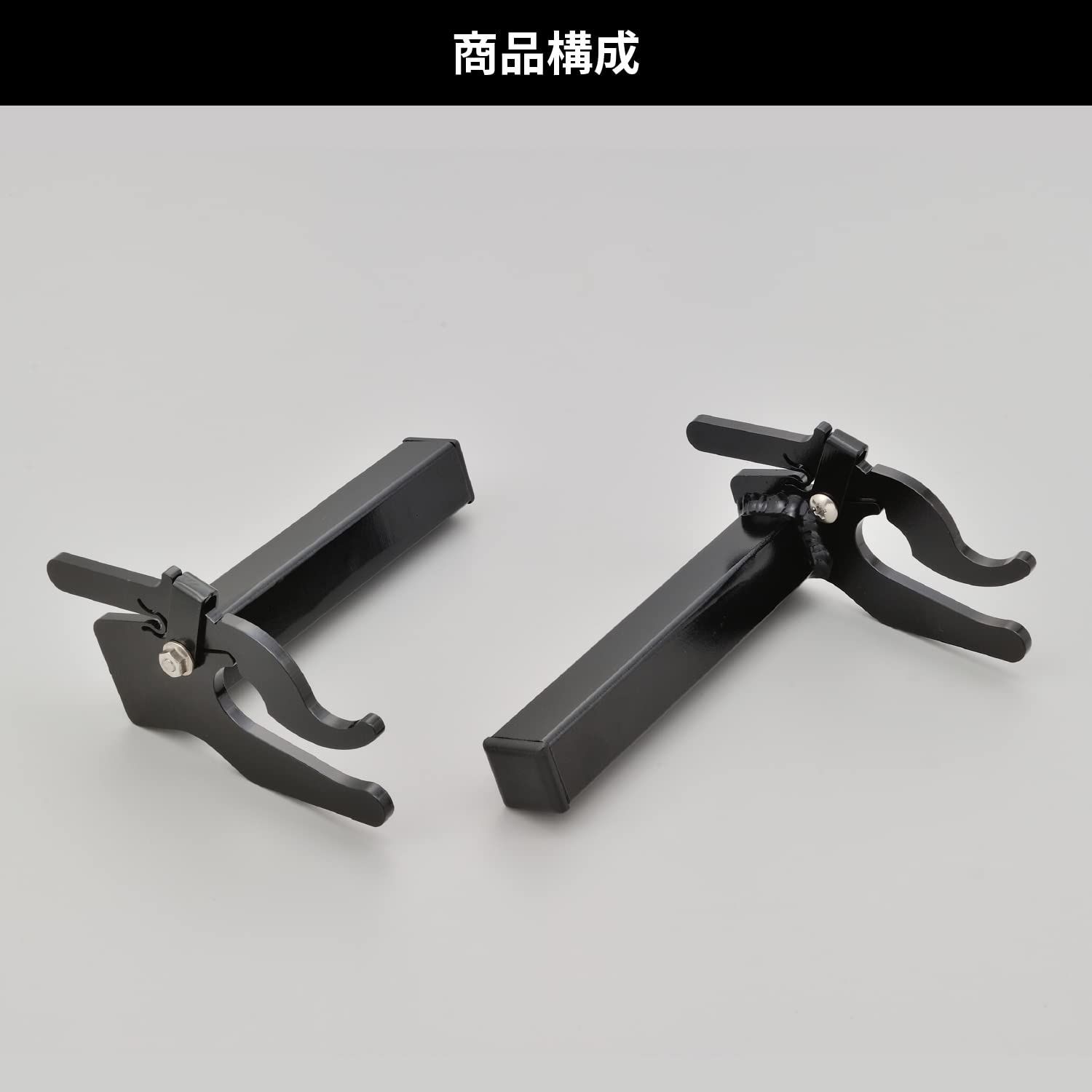 デイトナ(Daytona) バイク用 メンテナンススタンド リア用(リアスタンドアジャスタブル3シリーズ用) オプション品 U型クランプアタッチメント 29982