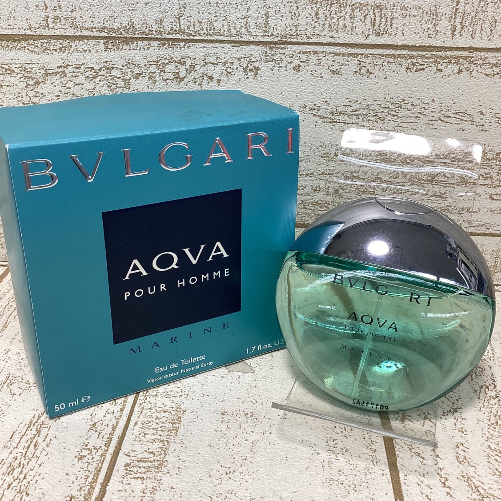 ブルガリ アクア プールオム 50ml 2箱未開封BVLGARI AQV POUR HOMME 50ml オードトワレ