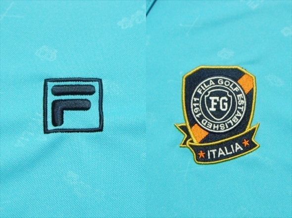 【FR2ゴルフ】人気ビッグロゴマーク×ラバーロゴマーク 半袖ゴルフポロシャツL PGM ゴルフウェア メンズ ポロシャツ 半袖 デザイン 3色カラー