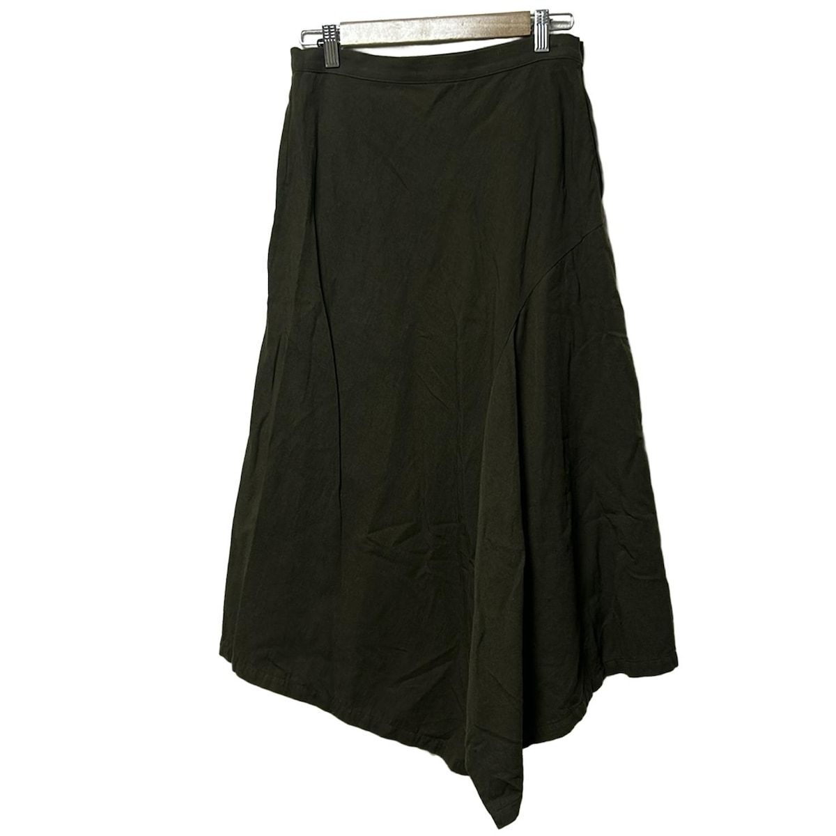 Y s ワイズ ロングスカート サイズ1 S レディース - カーキ