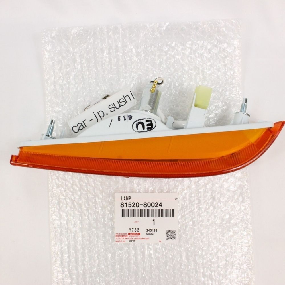 トヨタ 純正 TOYOTA 正規 フロントターンシグナルランプ LH 左 助手席 カローラ AE86 後期 カローラ レビン スプリンター トレノ E80系 後期 パーツ エンジン タイヤ カスタム