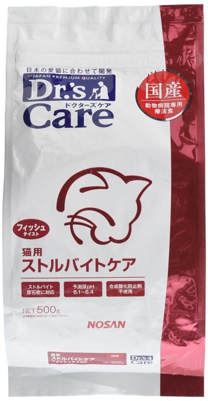 ドクターズケア Dr s CARE 療法食 猫用 ストルバイトケア フィッシュテイスト 500g