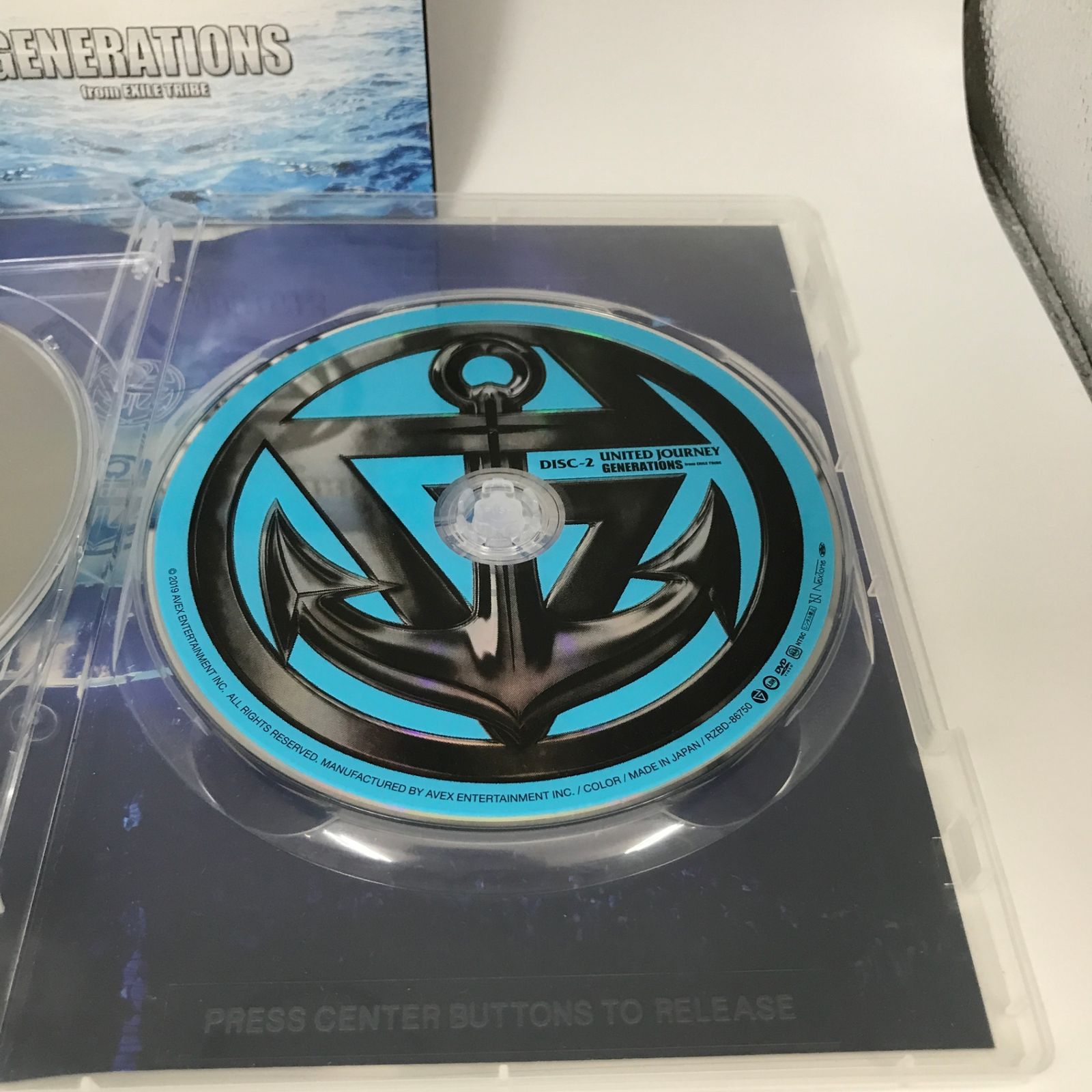 DVD RZBD-86749 GENERATIONS from EXILE TRIBE LIVE TOUR 2018