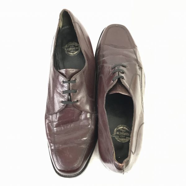 80s-90s?/Vintage☆USA名門☆フローシャイム/FLORSHEIM☆本革