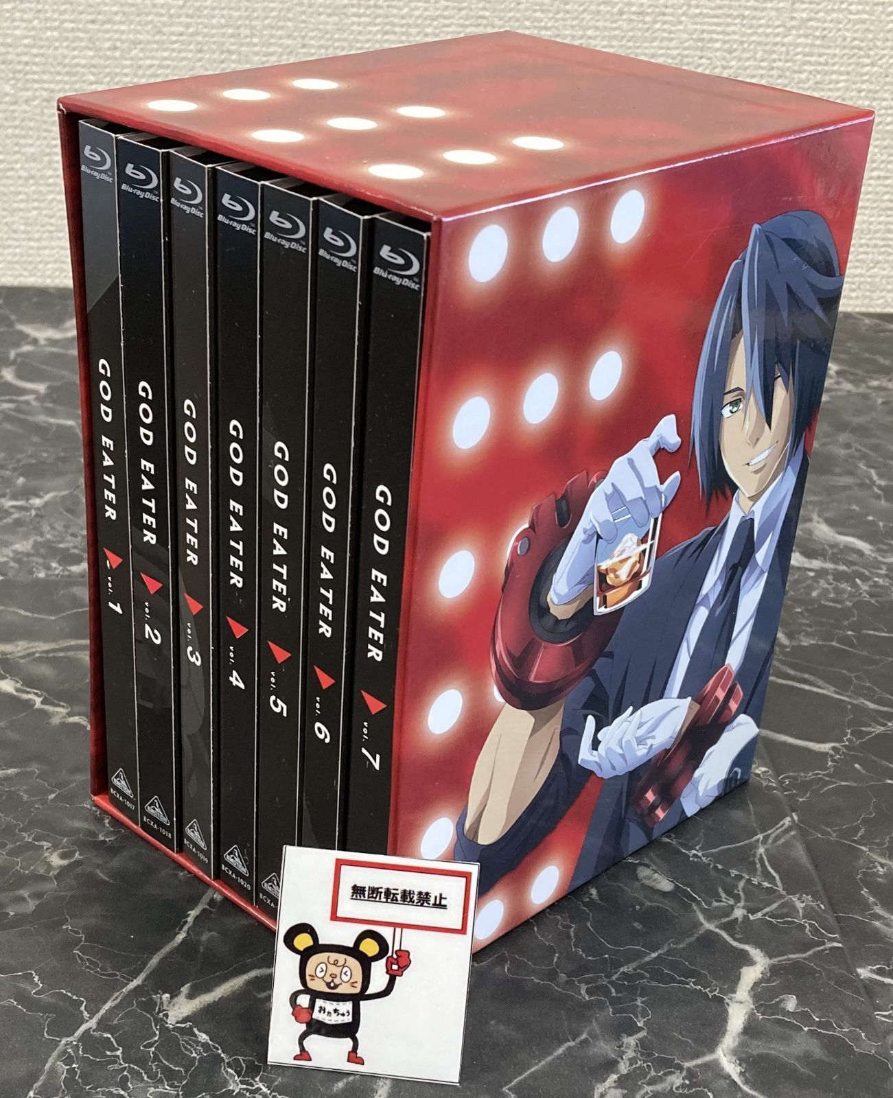 購入 05. Blu-ray GOD EATER 1～7巻セット 全巻収納BOX付 GOD EATER