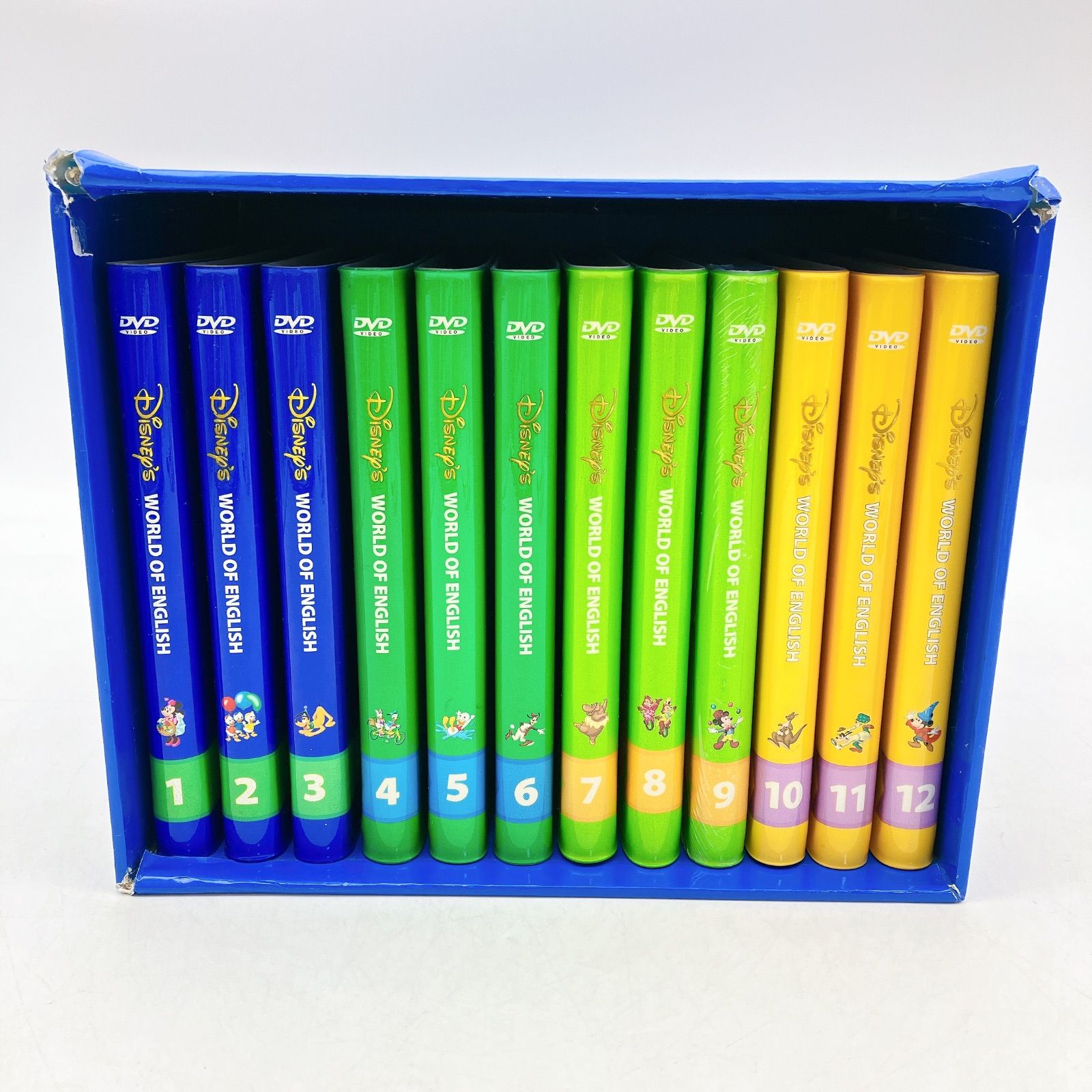 12枚】ディズニー ワールドオブイングリッシュ DVD Disney's