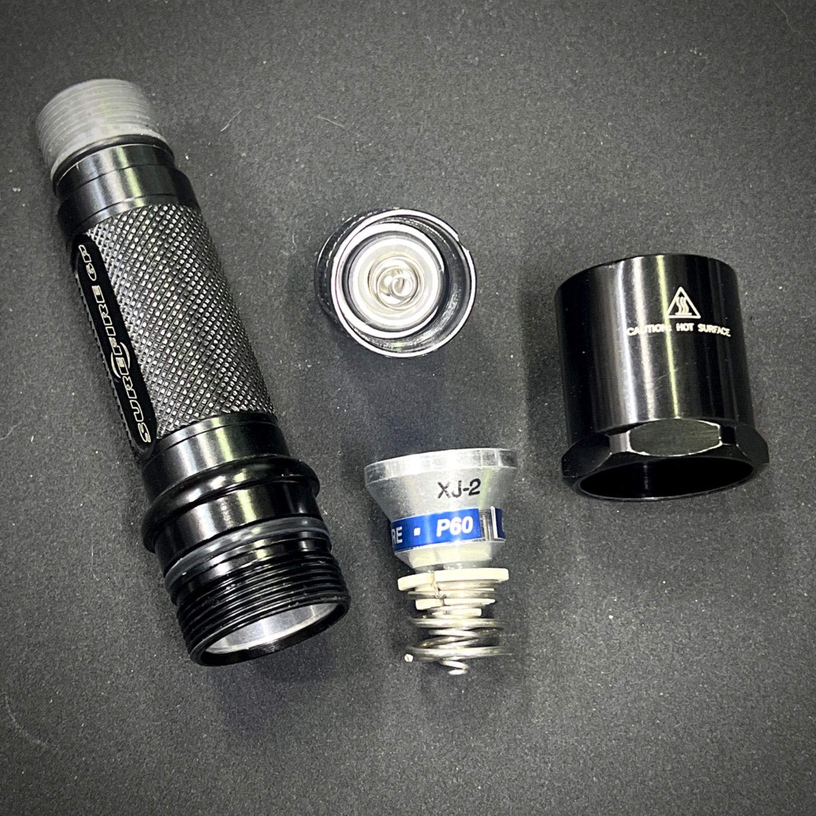 かめ SUREFIRE 6P 二本セット(未使用、中古) SUREFIRE 6P Original BK 中古 メタルボディ - メルカリ