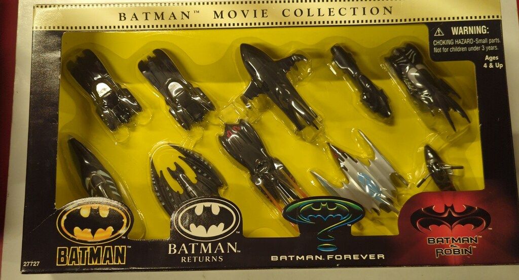 高品質，正規品 KENNER DIE CAST MOVIE COLLECTION 10個セット　BATMAN アメコミ