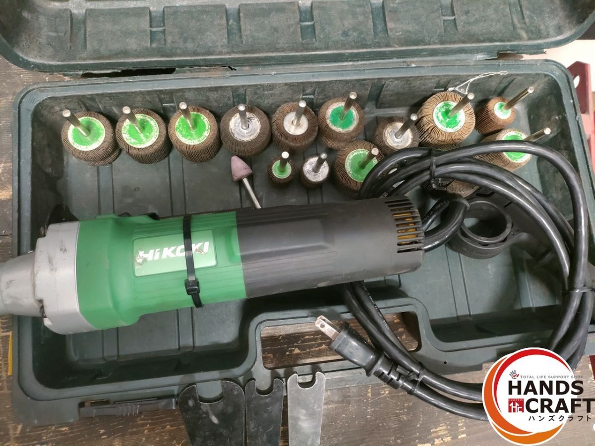 中古】HiKOKI 工機ホールディングス 電子ハンドグラインダ 25mm GP 3V