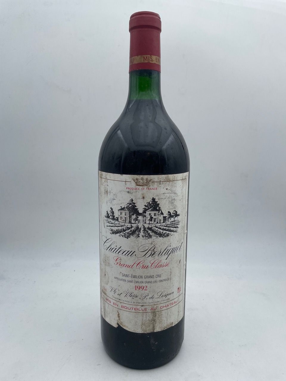 Chateau Berliquet 1992 1.5L シャトー ベルリケ 1992 1.5L