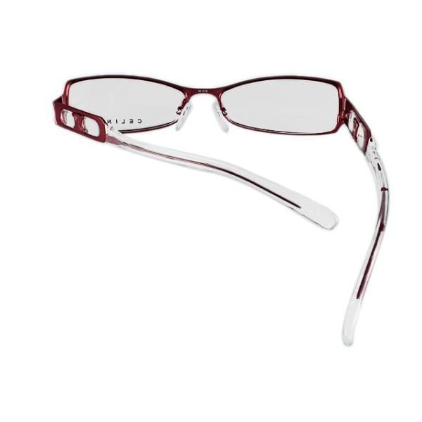 訳あり アウトレット セリーヌ フレーム 伊達 度付き 度入り メガネ 眼鏡 CELINE VC1243S 55サイズ 0648 レディース スクエア プレゼント ギフト