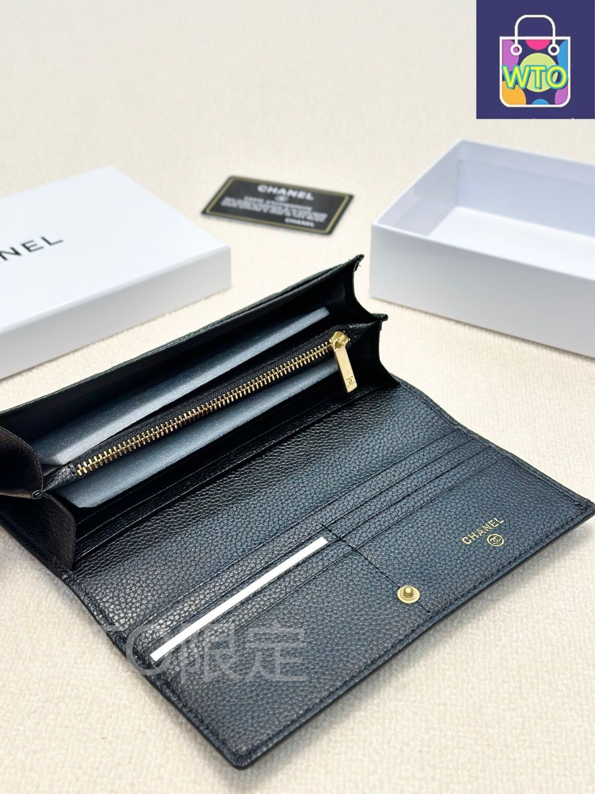 シャネルパレット財布最終値下げ今月末までの出品 今日特価】Chanel シャネル 二つ折りウォレットシリーズ 精巧な