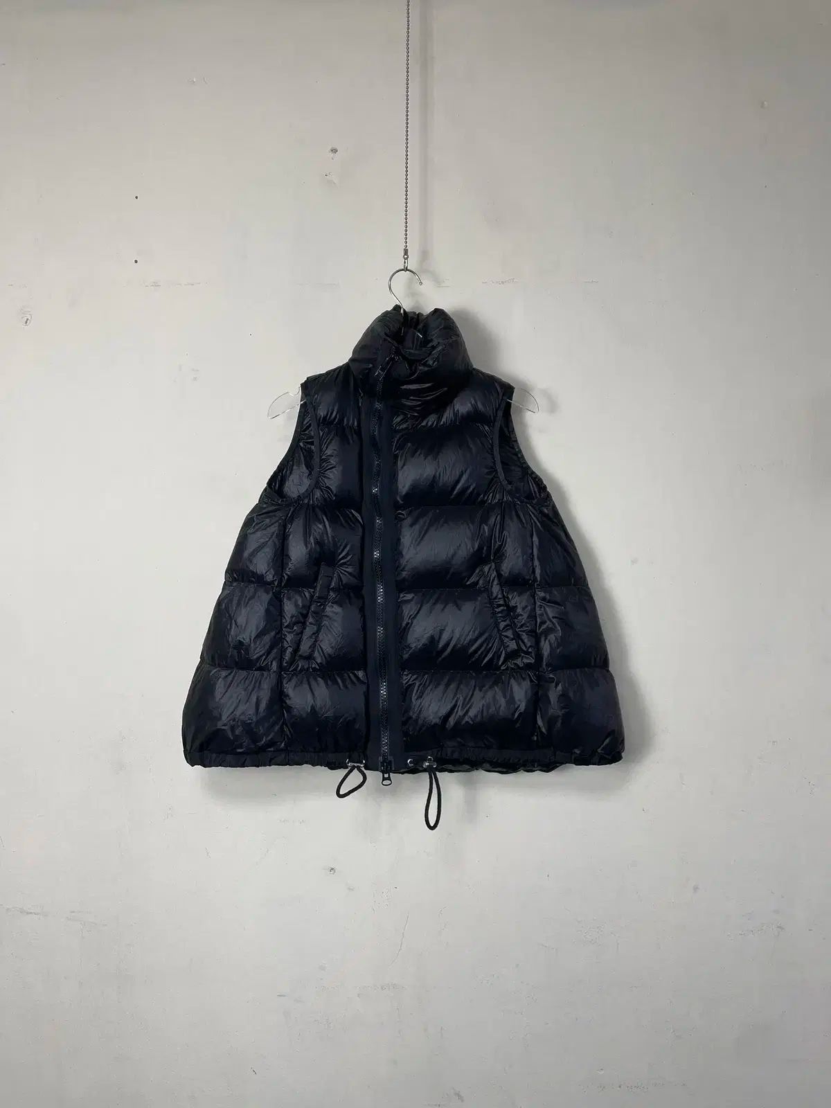 1 SACAI サカイ 非対称 キルティング ダウン ベスト