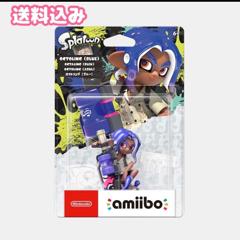 スプラトゥーン3amiiboオクトリングブルー - ゲームキャラクター