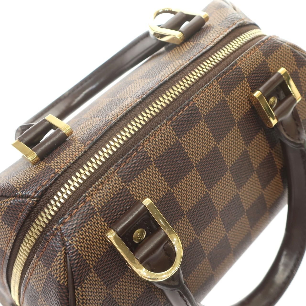 【新品同様】LOUIS VUITTON ルイ・ヴィトン リベラ ミニ ダミエ N41436 CA0015 ハンドバッグ ミニバッグ ダミエキャンバス  エベヌ レディース