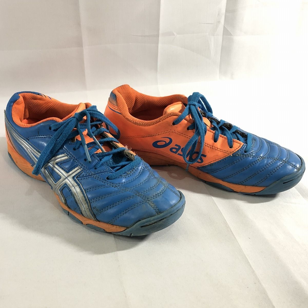 asics アシックス DS LIGHT JR サッカーシューズ 23cm 青X