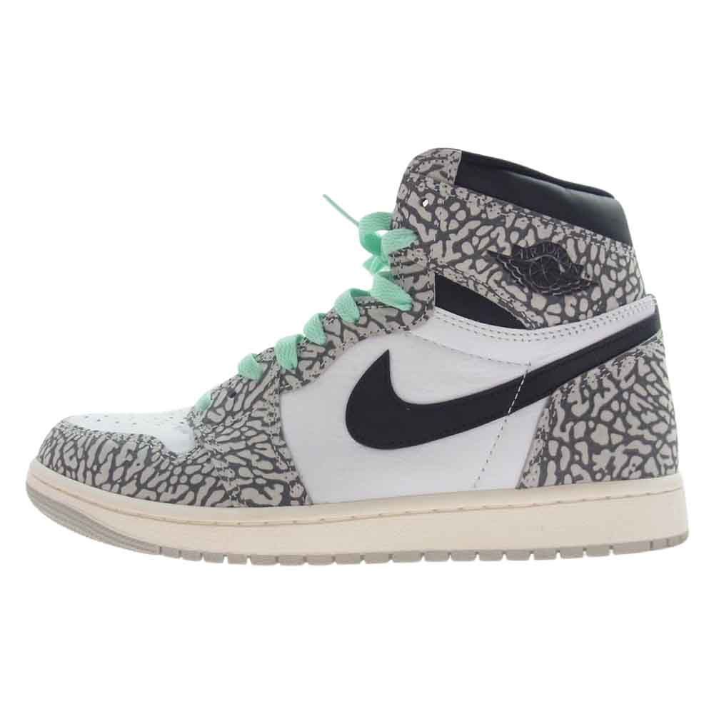 NIKE ナイキ スニーカー Air Jordan 1 High OG White Cement エア 