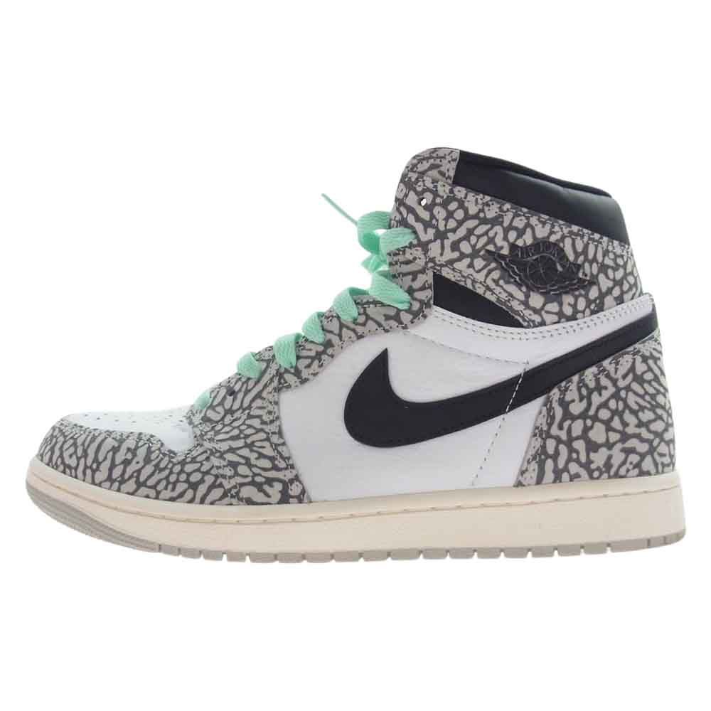 NIKE ナイキ スニーカー Air Jordan 1 High OG White Cement エアジョーダン1 ハイ OG ホワイト セメント  スニーカー マルチカラー系 26.5cm【中古】 - メルカリ