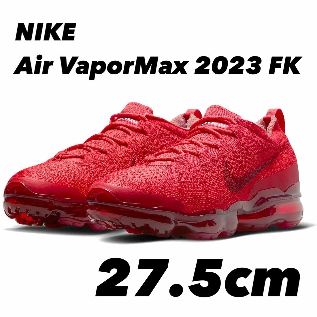 Nike air vapormax white red on sale