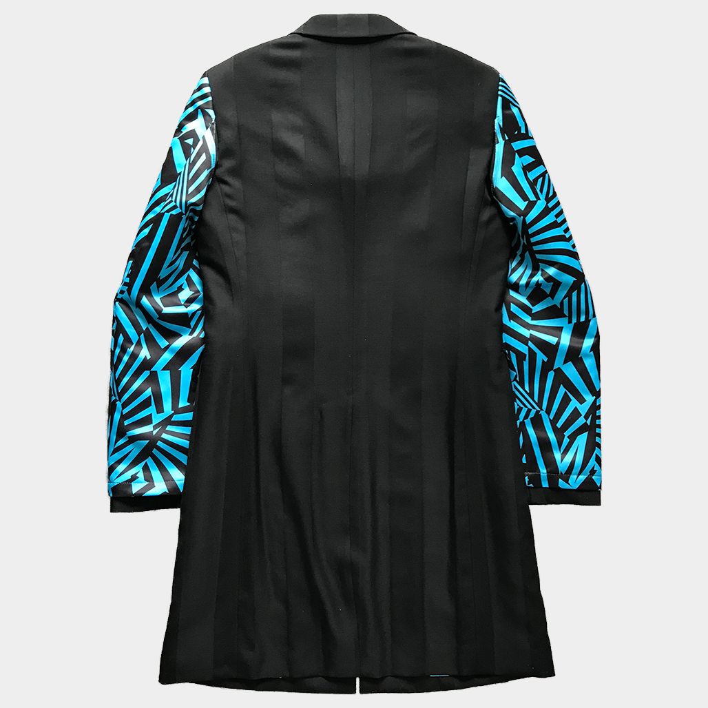 17ss コムデギャルソン 丸襟 ドッキング チェスターコート 17ss コムデギャルソン 丸襟 ドッキング チェスターコート