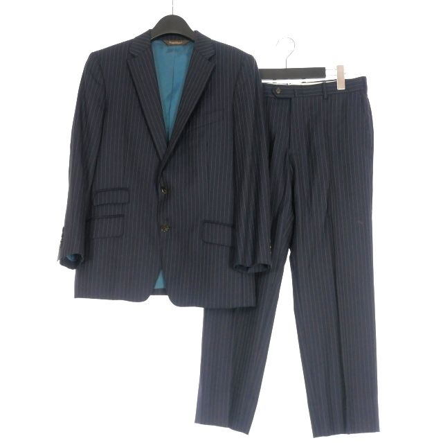 ポールスチュアート Paul Stuart スリーピース　スーツ　ネイビー Paul Stuart MEN'S COLLECTION】 JOY OF SUIT 2023 SPRING