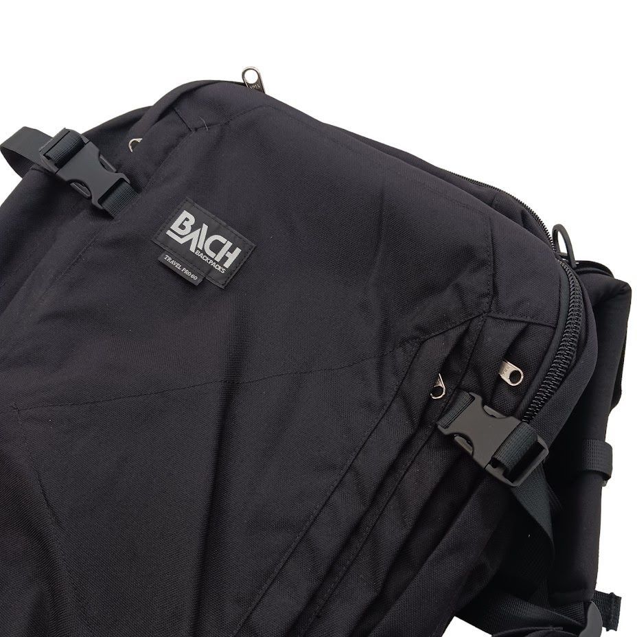 BACH バッハ TRAVEL PRO 60 トラベルプロ 60 バックパック バッグ カバン 60L 132311 BLACK - メルカリ