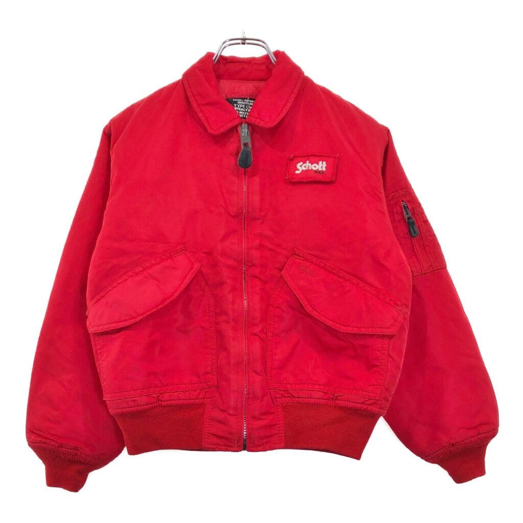 Schott ショット CWU-R フライトジャケット ミリタリー レッド